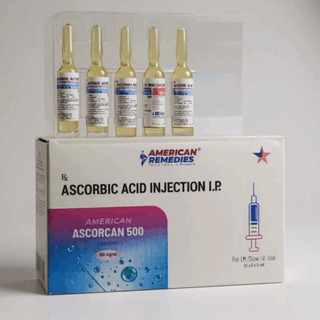 ASCORBIC ACID INJECTION( vitamin c)
1 x 5ml single ampoule